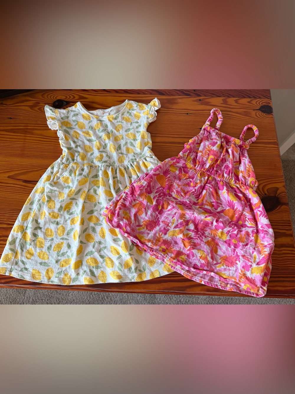 Lot of 2 Cat & Jack 5T Dresses
